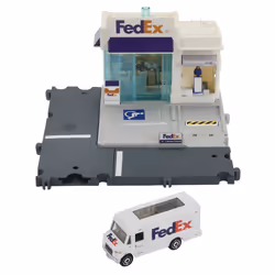Matchbox Action Drivers Fedex Package Center, Package center, 3 yr(s), Multicolour, Plastic