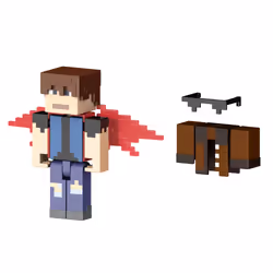 Minecraft DREATOR SERIES RIPPED JEANS Figure, 6 yr(s), Multicolour, Plastic