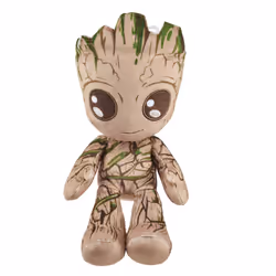 Mattel Marvel Plush Character, 8-inch Groot Soft Doll for Ages 3 Years Old & Up, Cartoon character, 3 yr(s)