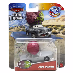 Disney Pixar Cars Disney and Pixar Cars On The Road Color Changers Doug Crankel, Car, 3 yr(s), Grey