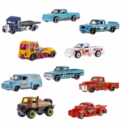 Hot Wheels HW Hot Trucks 10-Pack, Vehicle set, 3 yr(s), Metal, Plastic, Multicolour