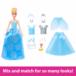 Disney Princess ROYAL FASHION REVEAL Cinderella Doll - Additional view 4