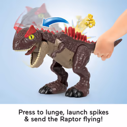 Fisher-Price Imaginext Jurassic World Spike Strike Carnotaurus - Additional view 7