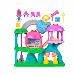Fisher-Price Imaginext DreamWorks Trolls © Lights & Sounds Rainbow Treehouse, House, Trolls, 3 yr(s), Batteries included, AA, ...