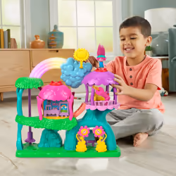 Fisher-Price Imaginext DreamWorks Trolls © Lights & Sounds Rainbow Treehouse