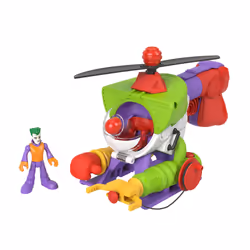 Fisher-Price Imaginext DC Super Friends The Joker Robo Copter, Helicopter, 3 yr(s), Plastic, Multicolour