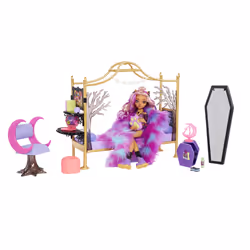 Monster High Clawdeen Wolf Bedroom Playset, Doll bed/cot, 4 yr(s)