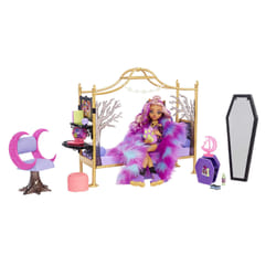 Monster High Clawdeen Wolf Bedroom Playset