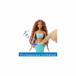 Disney The Little Mermaid Sing & Dream Ariel Fashion Doll with Signature Tail, Toys Inspired by the Movie, HMX22