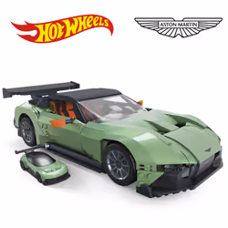 MEGA Hot Wheels Aston Martin Vulcan, Building set, 10 yr(s), Plastic, 986 pc(s), 1.83 kg