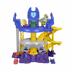 Fisher-Price Batwheels Launch & Race Batcave, Vehicle & track set, 3 yr(s), AAA, Plastic, Multicolour