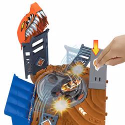 Hot Wheels Monster Trucks ARENA SMASHERS Tiger Shark Spin-Out Challenge - Additional view 4