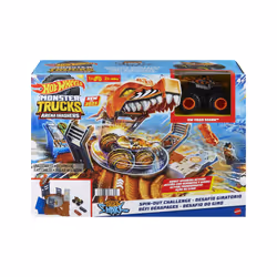 Hot Wheels Monster Trucks ARENA SMASHERS Tiger Shark Spin-Out Challenge - Additional view 6