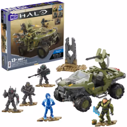MEGA Halo FLEETCOM Warthog, Building set, 13 yr(s), Plastic, 462 pc(s)