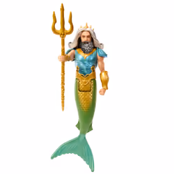 Mattel Disney The Little Mermaid Ariel, King Triton & Ursula Dolls