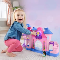 Fisher-Price Little People Disney Princess Magical Lights & Dancing Castle by