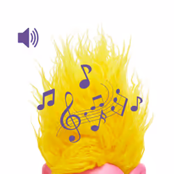 Mattel Trolls 3 Band Together RAINBOW HAIRTUNES Viva, Fashion doll, Female, 3 yr(s), Girl, Sounding, 305 mm