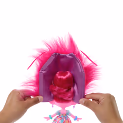Mattel Trolls 3 Band Together HAIRSATIONAL REVEALS Queen Poppy, Fashion doll, Female, 3 yr(s), Girl, 165.1 mm, Multicolour