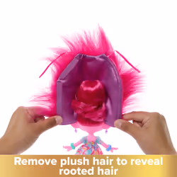Mattel Trolls 3 Band Together HAIRSATIONAL REVEALS Queen Poppy - Additional view 5