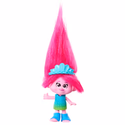 Mattel Trolls 3 Band Together Queen Poppy Small Doll, Mini doll, Female, 3 yr(s), Boy/Girl, 127 mm, Multicolour