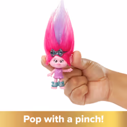 Mattel Trolls 3 Band Together HAIR POPS Queen Poppy - Additional view 5