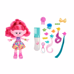 Mattel Trolls 3 Band Together HAIR-TASTIC Queen Poppy - Additional view 5