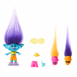 Mattel Trolls 3 Band Together HAIR POPS Branch - Additional view 3