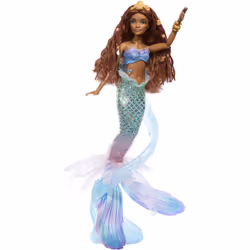 Mattel Disney The Little Mermaid Deluxe Mermaid Ariel Doll, Fashion doll, Female, 6 yr(s), Girl, 387 mm, Multicolour