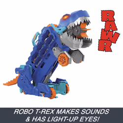 Hot Wheels City Ultimate T-Rex Transporter, Hauler Transforms into a Dino, Featured in “Let’s Race” - Additional view 7
