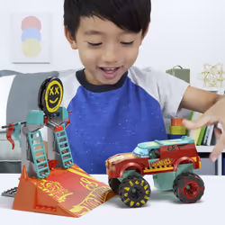MEGA Hot Wheels Smash 'n Crash Demo Derby Extreme Trick Course - Additional view 4