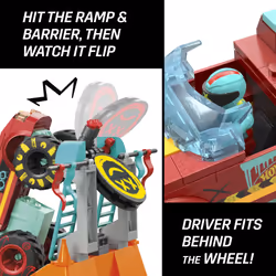 MEGA Hot Wheels Smash 'n Crash Demo Derby Extreme Trick Course - Additional view 7