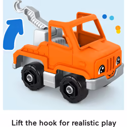 Fisher-Price Little People Help and Go Tow Truck