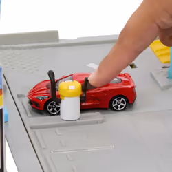 Matchbox Action Drivers Cars Playsets, Super Clean Carwash with 1 Car