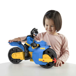 Fisher-Price Imaginext DC Super Friends Batcyle XL & Batman