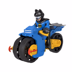 Fisher-Price Imaginext DC Super Friends Batcyle XL & Batman