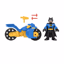 Fisher-Price Imaginext DC Super Friends Batcyle XL & Batman - Additional view 4