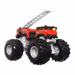 Hot Wheels Monster Trucks Oversized 5 Alarm, Monster truck, 3 yr(s), Black, Red