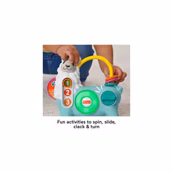 Fisher-Price Linkimals Learning Toy for Babies and Toddlers with Interactive Lights & Music, 123 Activity Llama ?UK English Version?