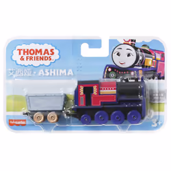 Fisher-Price Thomas & Friends Large Die-Cast Ashima Engine, Push-Along Toy Train & Cargo Car - Additional view 4