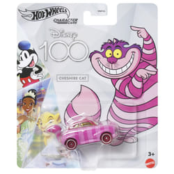 Hot Wheels Disney 100 Character Cars Cheshire Cat  1:64 Scale Collectible Toy Car from Alice in Wonderland