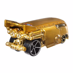 Hot Wheels Disney 100 Character Cars C-3PO  1:64 Scale Collectible Toy Car from Star Wars