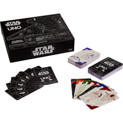 Mattel Games UNO Star Wars Technical Schematics Card Game for Kids & A