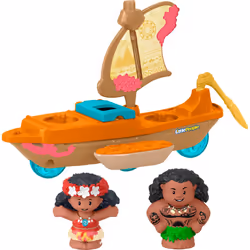 Fisher-Price Little People Toddler Toys Disney Princess Moana & Mauis