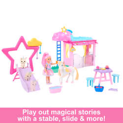 Barbie A Touch of Magic Doll, Playset and Accessories
