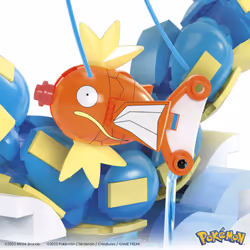 MEGA Pokémon Magikarp Building Toy Kit with 2 Action Figures (411 Pieces) for Kids