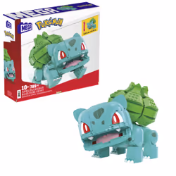 MEGA Pokémon Jumbo Bulbasaur, Building set, 10 yr(s), 789 pc(s), 950 g