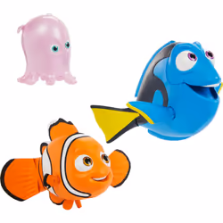 Mattel Disney Pixar Finding Nemo Action Figure Storyteller 3 Pack Nemo Dory and Pearl Characters Posable Movie Toys at 4-in ...