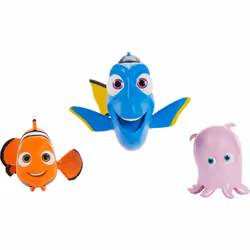 Mattel Disney Pixar Finding Nemo Action Figure Storyteller 3 Pack  Nemo Dory and Pearl Characters  Posable Movie Toys at 4-inch Scale