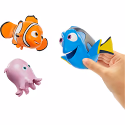 Mattel Disney Pixar Finding Nemo Action Figure Storyteller 3 Pack  Nemo Dory and Pearl Characters  Posable Movie Toys at 4-inch Scale