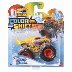 Hot Wheels Monster Trucks COLOR SHIFTERS MEGA-WREX Vehicle, Monster truck, 3 yr(s), Yellow